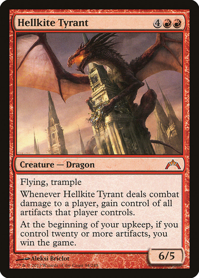 Hellkite Tyrant [Gatecrash] | PLUS EV GAMES 