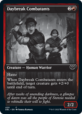 Daybreak Combatants [Innistrad: Double Feature] | PLUS EV GAMES 