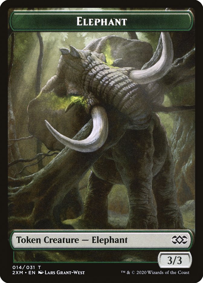 Elephant [Double Masters Tokens] | PLUS EV GAMES 