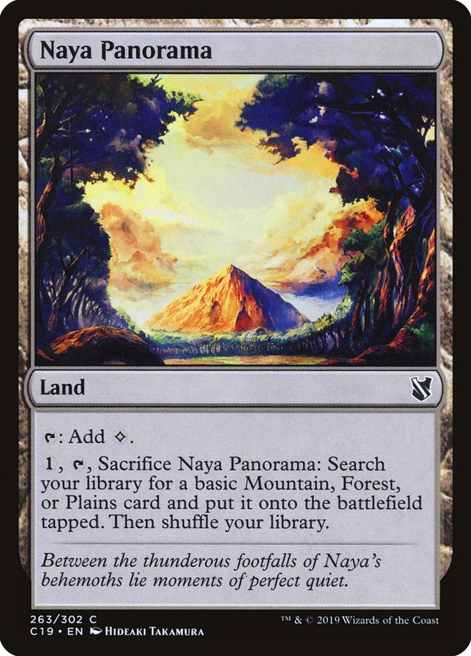 Naya Panorama [Commander 2019] | PLUS EV GAMES 