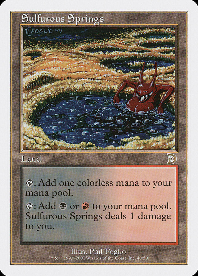 Sulfurous Springs [Deckmasters] | PLUS EV GAMES 