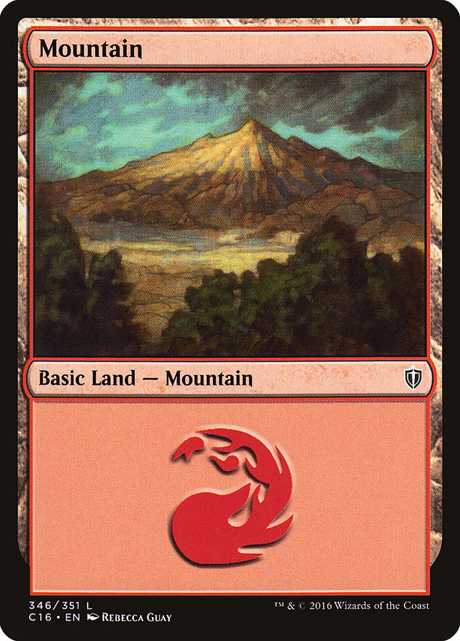 Mountain (346) [Commander 2016] | PLUS EV GAMES 