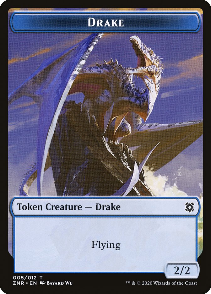 Drake [Zendikar Rising Tokens] | PLUS EV GAMES 