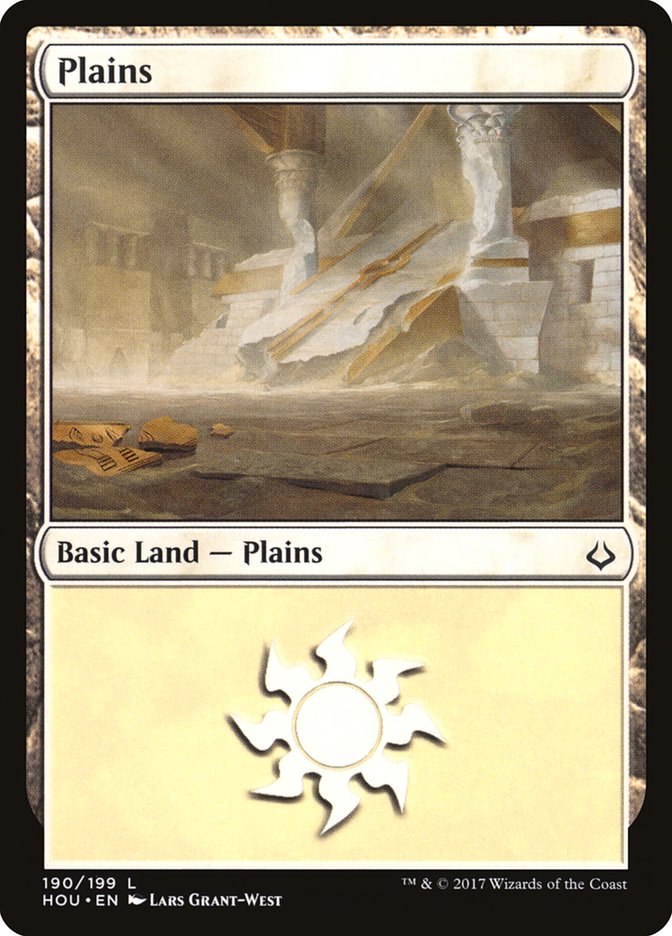 Plains (190) [Hour of Devastation] | PLUS EV GAMES 