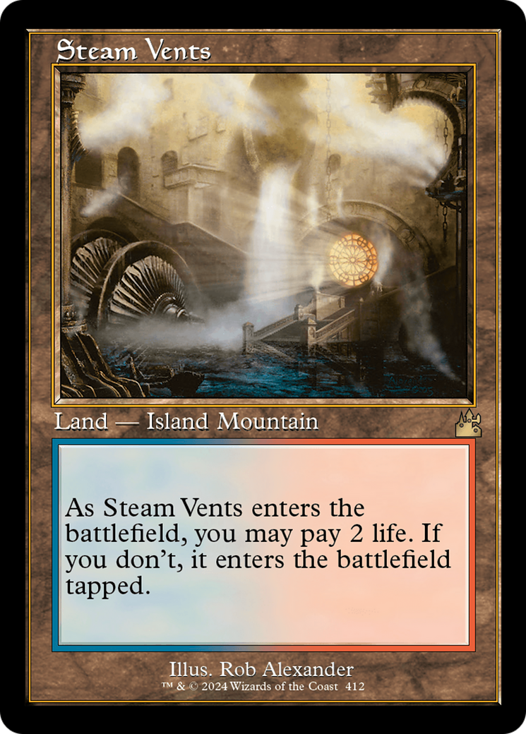 Steam Vents (Retro) [Ravnica Remastered] | PLUS EV GAMES 