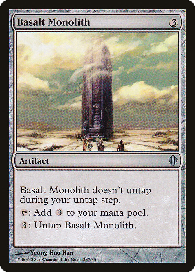 Basalt Monolith [Commander 2013] | PLUS EV GAMES 