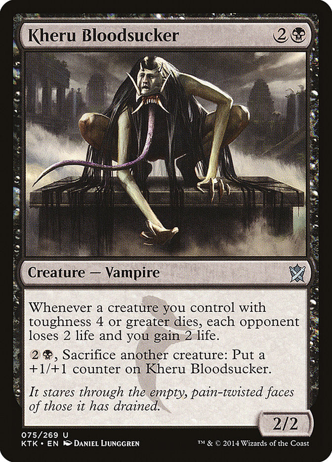 Kheru Bloodsucker [Khans of Tarkir] | PLUS EV GAMES 