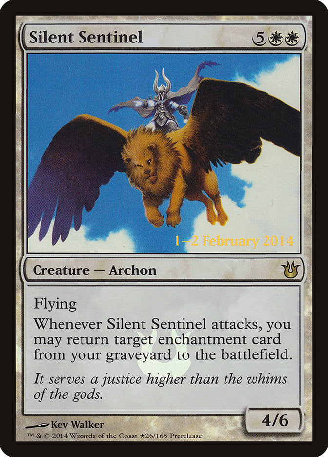 Silent Sentinel  [Born of the Gods Prerelease Promos] | PLUS EV GAMES 