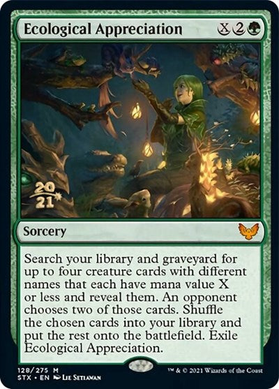 Ecological Appreciation [Strixhaven: School of Mages Prerelease Promos] | PLUS EV GAMES 