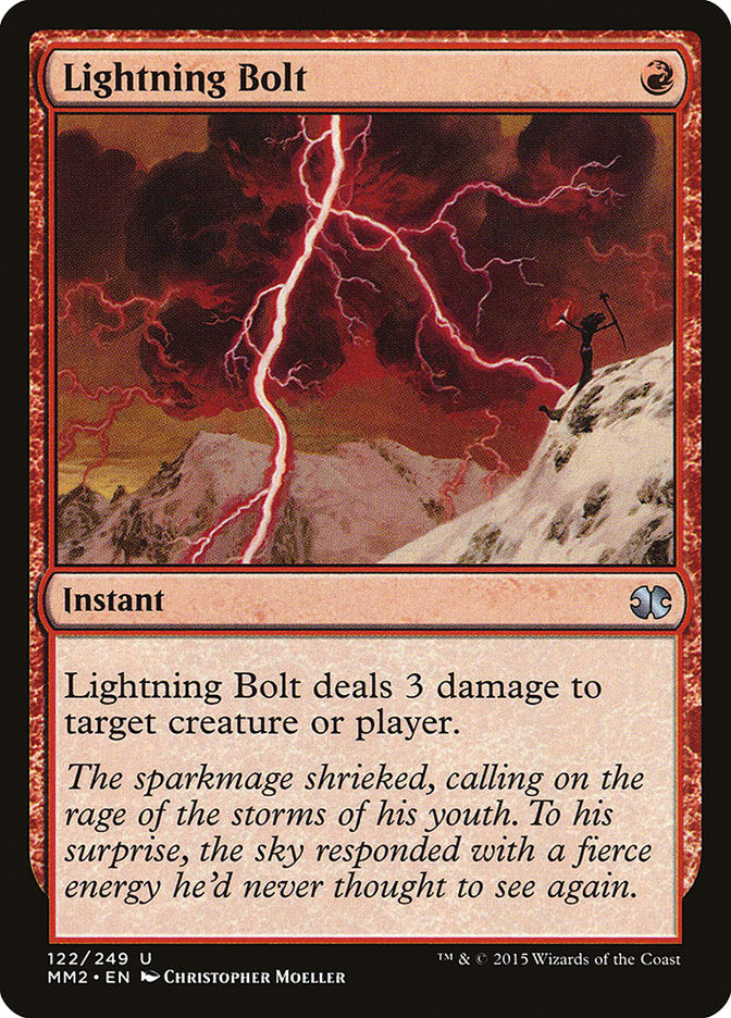 Lightning Bolt [Modern Masters 2015] | PLUS EV GAMES 