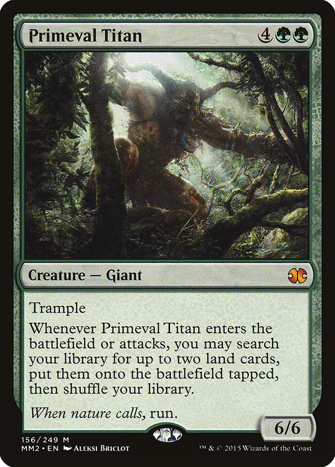 Primeval Titan [Modern Masters 2015] | PLUS EV GAMES 