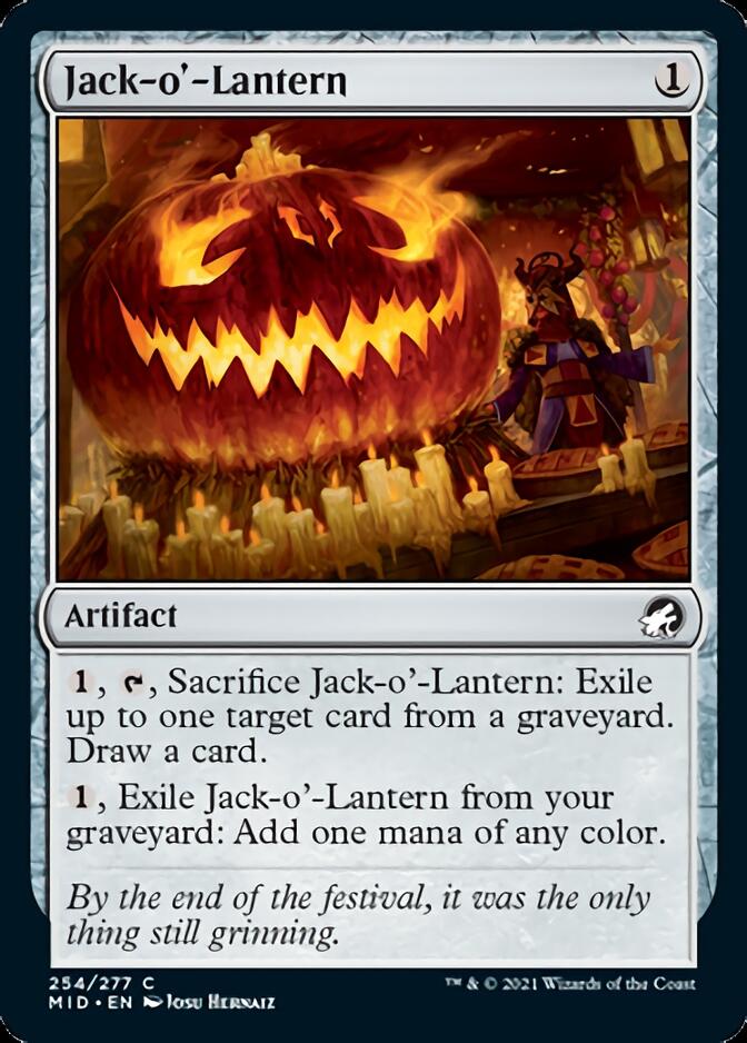 Jack-o'-Lantern [Innistrad: Midnight Hunt] | PLUS EV GAMES 