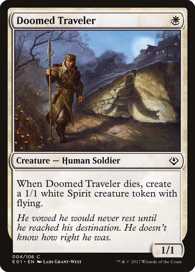 Doomed Traveler [Archenemy: Nicol Bolas] | PLUS EV GAMES 