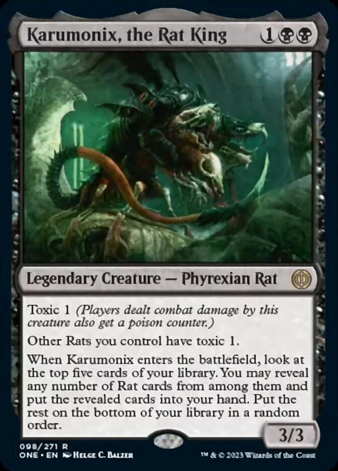 Karumonix, the Rat King [Phyrexia: All Will Be One] | PLUS EV GAMES 
