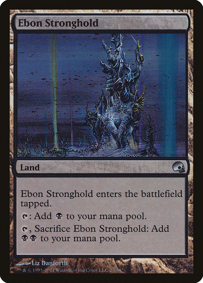 Ebon Stronghold [Premium Deck Series: Graveborn] | PLUS EV GAMES 