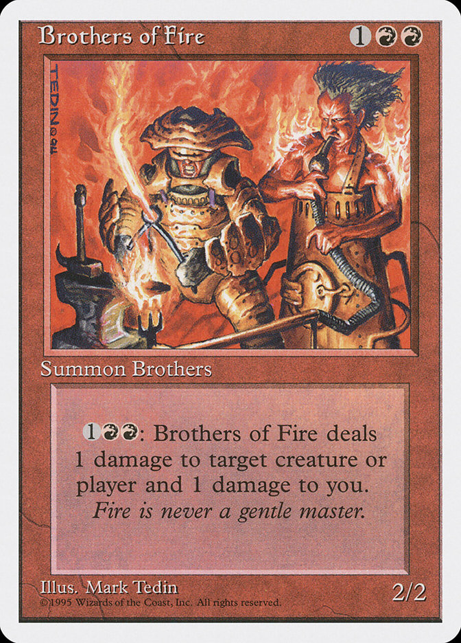 Brothers of Fire [Fourth Edition] | PLUS EV GAMES 