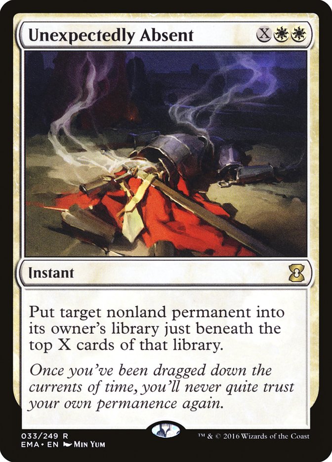 Unexpectedly Absent [Eternal Masters] | PLUS EV GAMES 