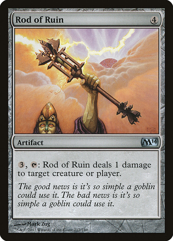 Rod of Ruin [Magic 2014] | PLUS EV GAMES 