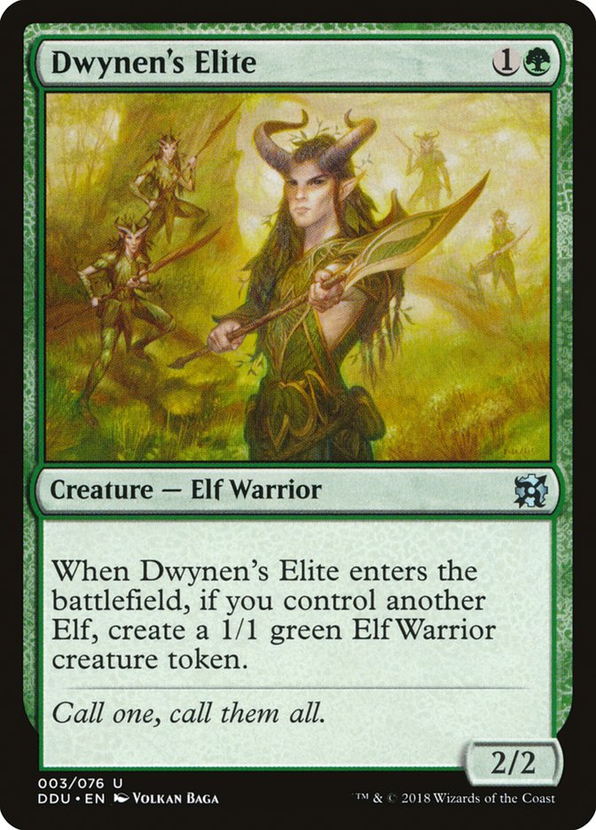 Dwynen's Elite [Duel Decks: Elves vs. Inventors] | PLUS EV GAMES 