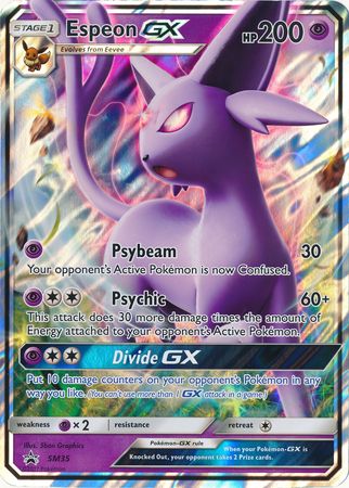 Espeon GX (SM35) (Jumbo Card) [Sun & Moon: Black Star Promos] | PLUS EV GAMES 