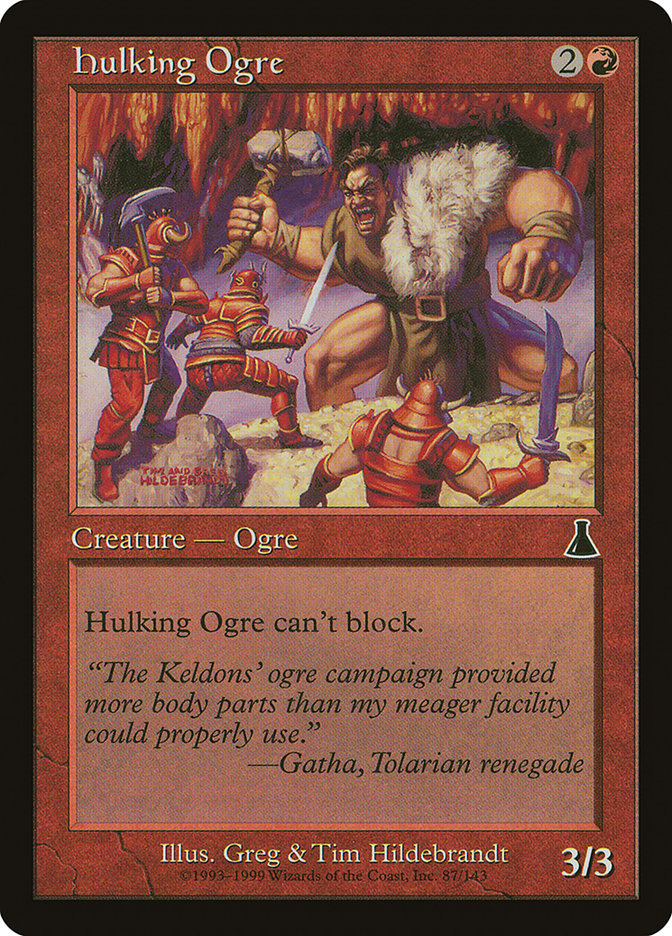 Hulking Ogre [Urza's Destiny] | PLUS EV GAMES 