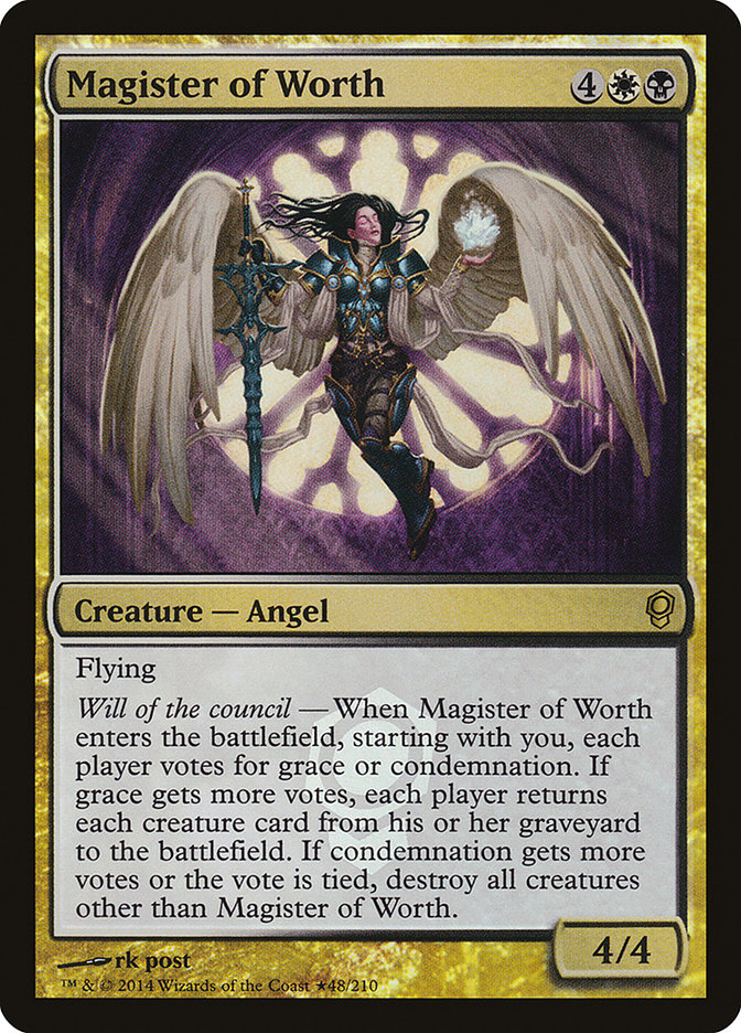 Magister of Worth (Launch) [Conspiracy Promos] | PLUS EV GAMES 