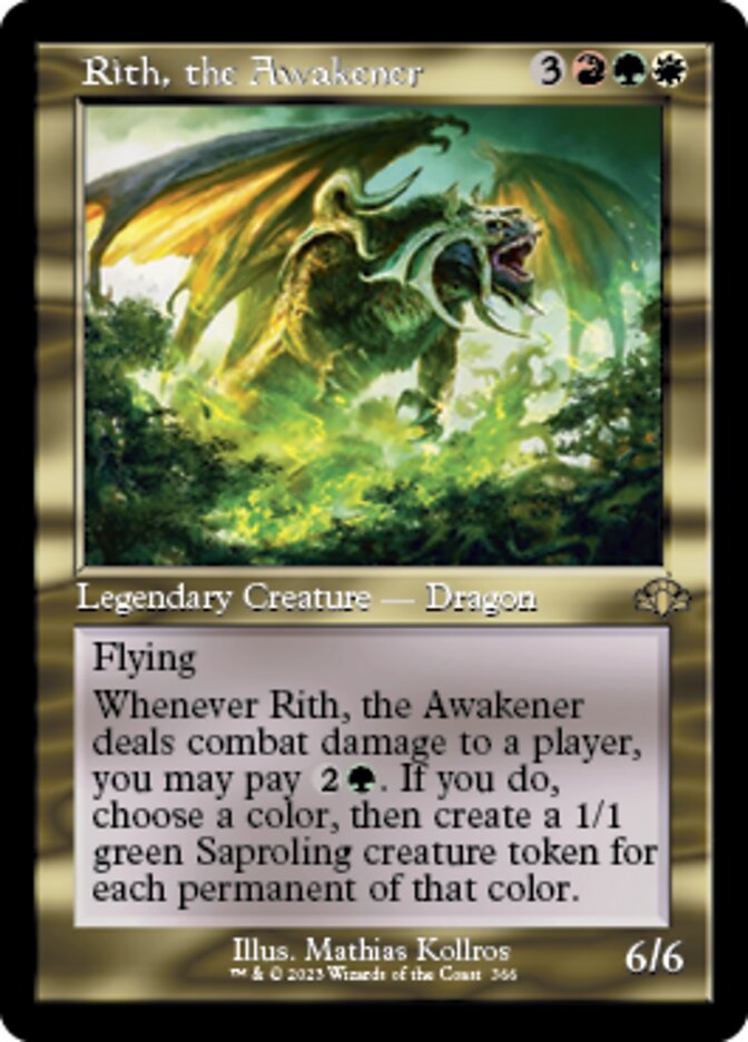 Rith, the Awakener (Retro) [Dominaria Remastered] | PLUS EV GAMES 