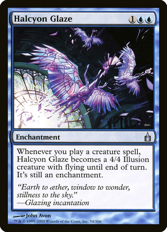 Halcyon Glaze [Ravnica: City of Guilds] | PLUS EV GAMES 