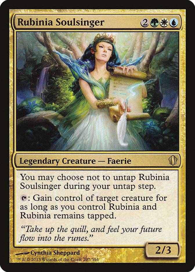 Rubinia Soulsinger [Commander 2013] | PLUS EV GAMES 