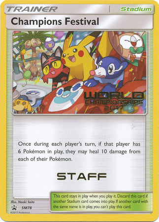 Champions Festival 2017 Staff [SM Black Star Promos]
