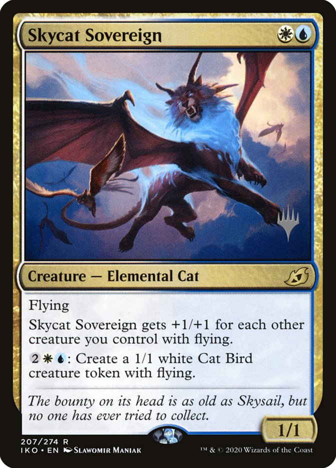 Skycat Sovereign (Promo Pack) [Ikoria: Lair of Behemoths Promos] | PLUS EV GAMES 