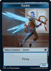 Bird // Faerie Double-Sided Token [Starter Commander Decks] | PLUS EV GAMES 