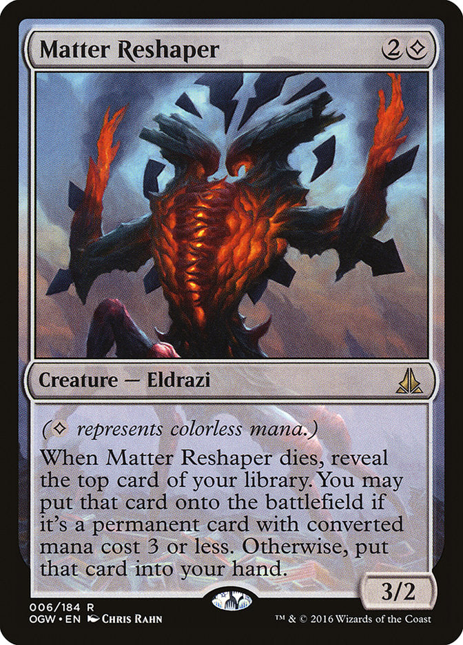 Matter Reshaper [Oath of the Gatewatch] | PLUS EV GAMES 