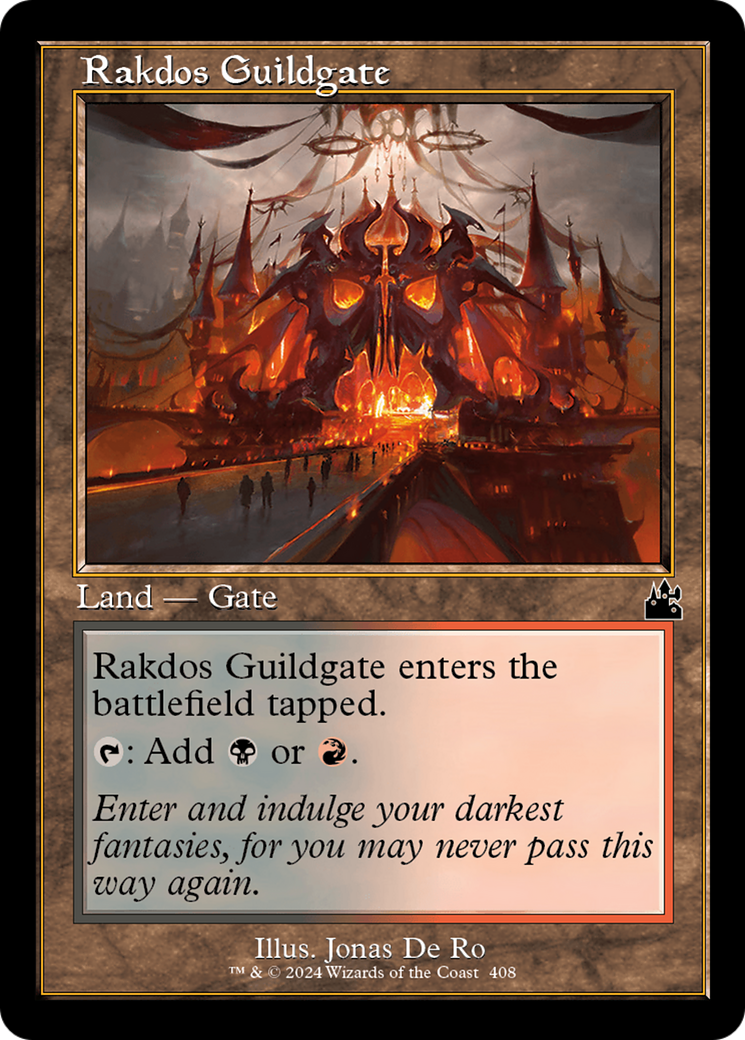 Rakdos Guildgate (Retro Frame) [Ravnica Remastered] | PLUS EV GAMES 