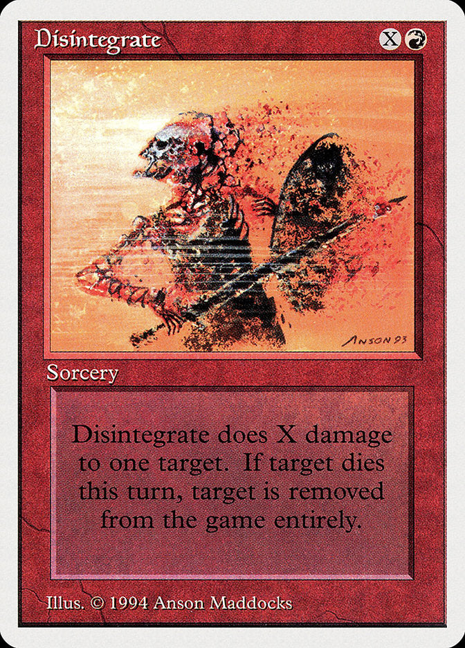 Disintegrate [Summer Magic / Edgar] | PLUS EV GAMES 