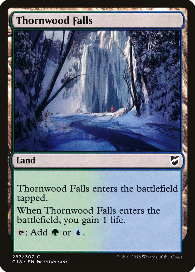 Thornwood Falls [Commander 2018] | PLUS EV GAMES 