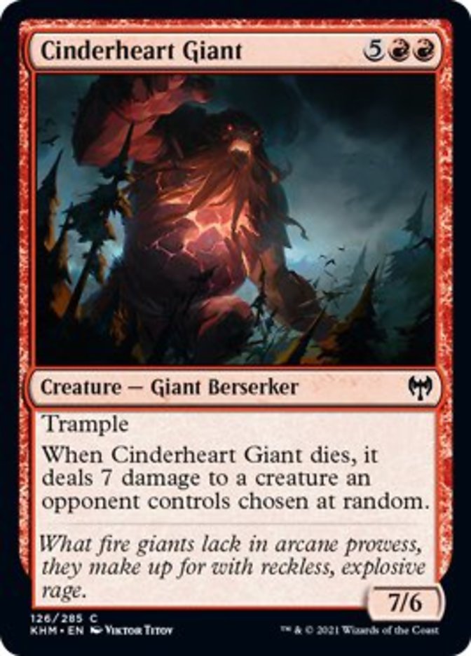 Cinderheart Giant [Kaldheim] | PLUS EV GAMES 