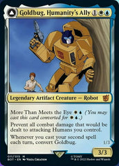 Goldbug, Humanity's Ally // Goldbug, Scrappy Scout [Universes Beyond: Transformers] | PLUS EV GAMES 