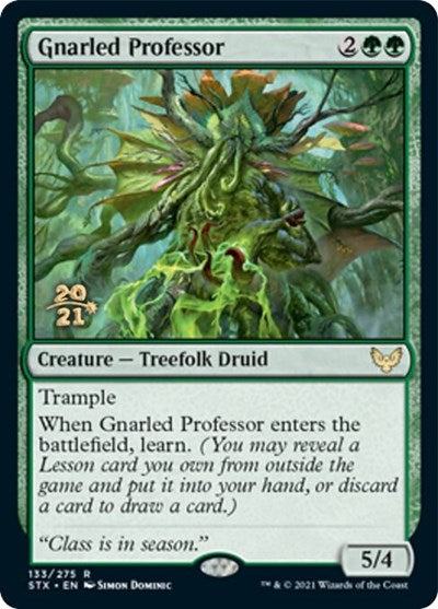 Gnarled Professor [Strixhaven: School of Mages Prerelease Promos] | PLUS EV GAMES 