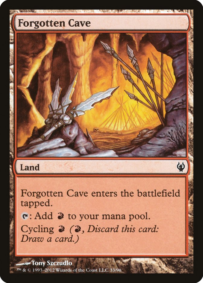 Forgotten Cave [Duel Decks: Izzet vs. Golgari] | PLUS EV GAMES 