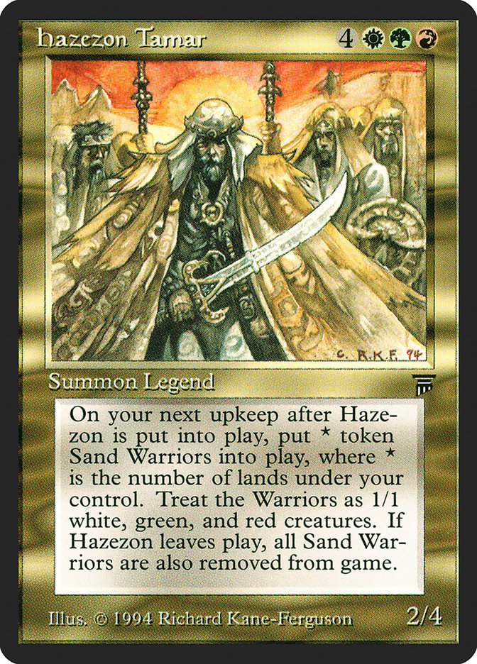 Hazezon Tamar [Legends] | PLUS EV GAMES 