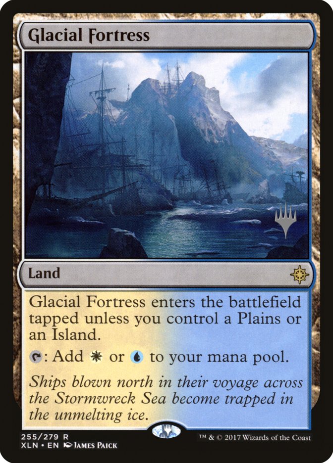 Glacial Fortress (Promo Pack) [Ixalan Promos] | PLUS EV GAMES 