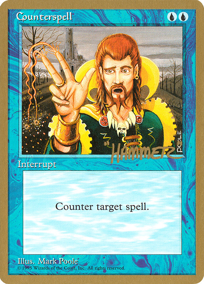 Counterspell (Shawn "Hammer" Regnier) [Pro Tour Collector Set] | PLUS EV GAMES 