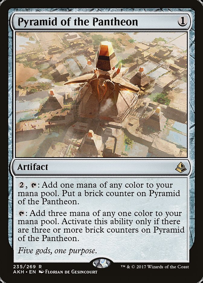 Pyramid of the Pantheon [Amonkhet] | PLUS EV GAMES 