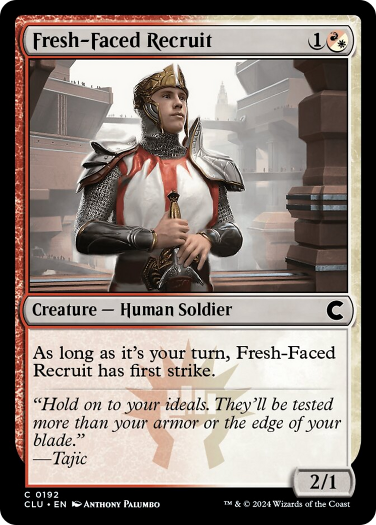 Fresh-Faced Recruit [Ravnica: Clue Edition] | PLUS EV GAMES 