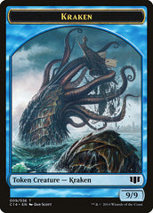 Kraken // Zombie (011/036) Double-sided Token [Commander 2014 Tokens] | PLUS EV GAMES 