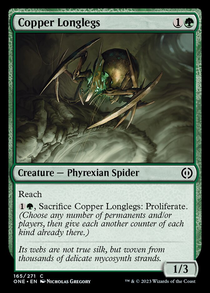 Copper Longlegs [Phyrexia: All Will Be One] | PLUS EV GAMES 
