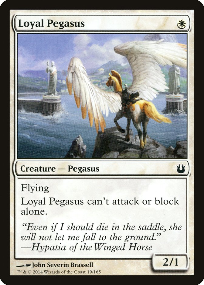 Loyal Pegasus [Born of the Gods] | PLUS EV GAMES 