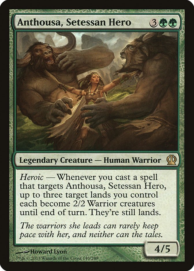 Anthousa, Setessan Hero [Theros] | PLUS EV GAMES 