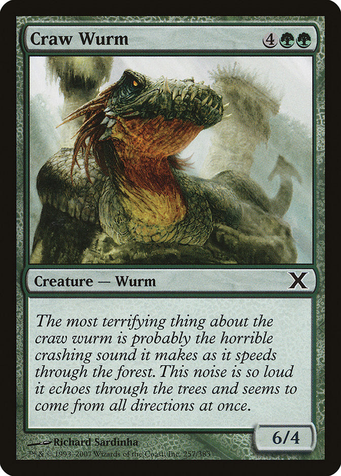 Craw Wurm [Tenth Edition] | PLUS EV GAMES 